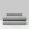 Chic Home Vina 3 or 4 Piece Sheet Set Solid Color With Dual Stripe Embroidery
